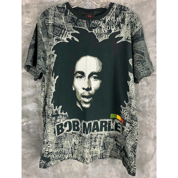 Bob Marley by Zion Rootswear T-Shirt L AS IS - Picture 1 of 5